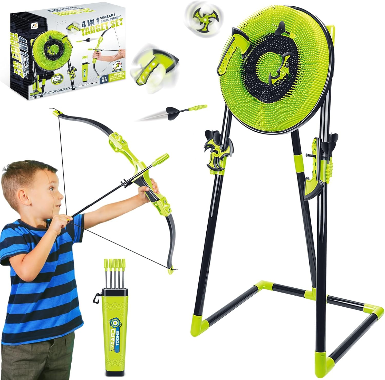 Outdoor Furniture Target - Set Target Lempar Kapak 4 In