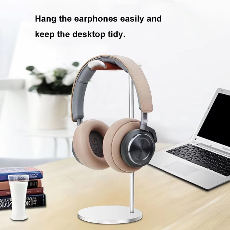 Outdoor Furniture Aluminium - Rak Penyangga Headphone Aluminium Melengkung, Dudukan