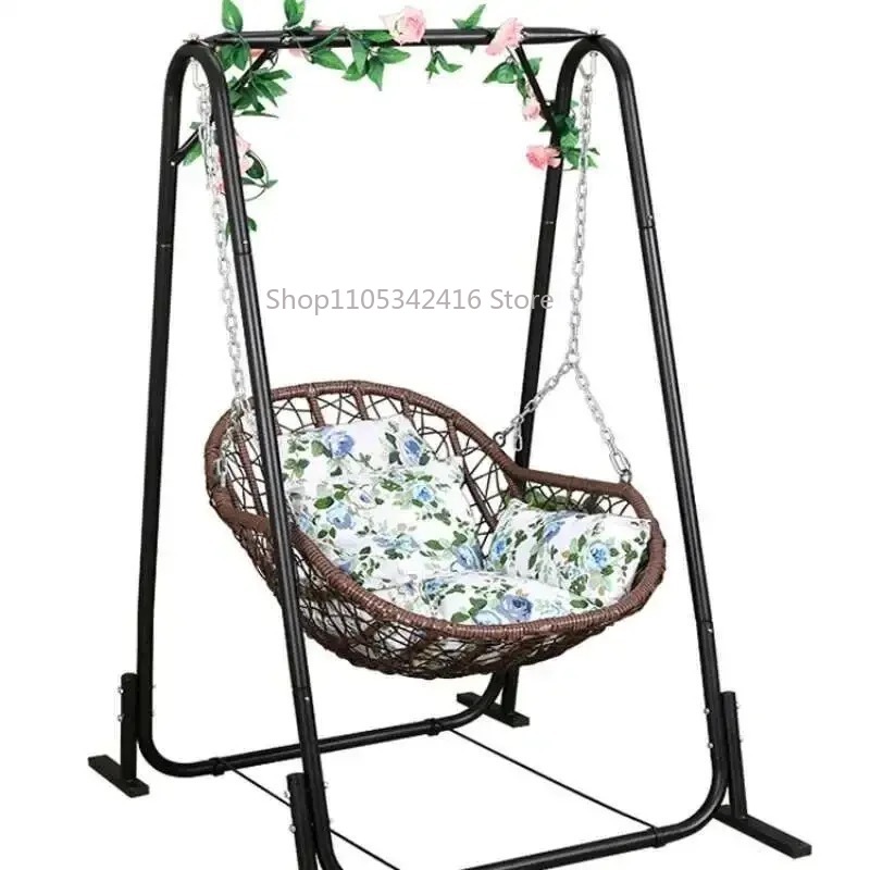 Outdoor Furniture Rattan - Kursi Gantung Rotan Tunggal untuk Anak,