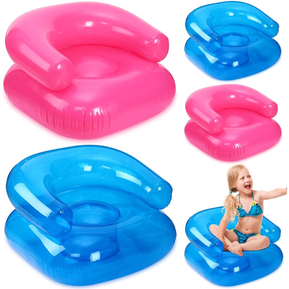 Outdoor Furniture Kids - 4 Buah Kursi Tiup Anak 28
