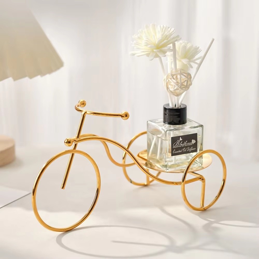 Outdoor Furniture Modern - Tempat Lilin Tricycle Romantis Dekorasi Rumah
