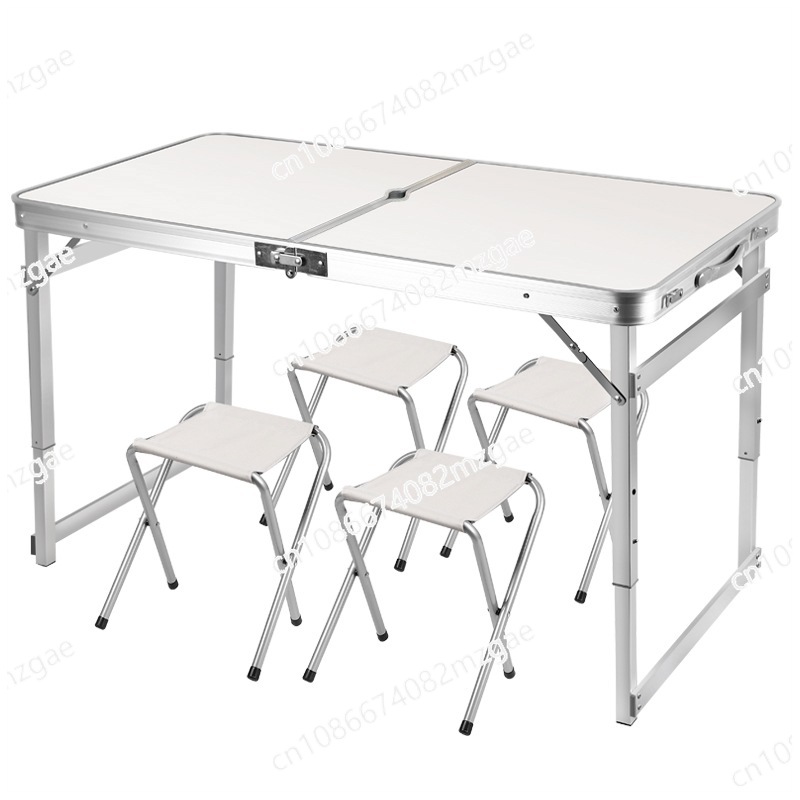 Outdoor Furniture Exhibition - Meja lipat luar ruangan dari paduan