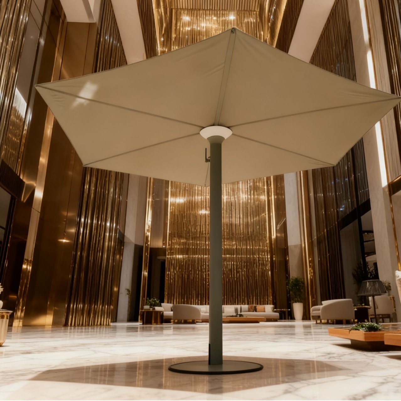 Outdoor Furniture Exhibition - Payung Dekoratif Luar Ruangan Pameran Milan