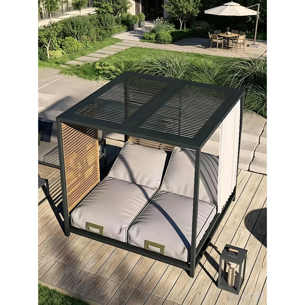 Outdoor Furniture For Pool - Tempat Tidur Santai Luar Ruangan Teras