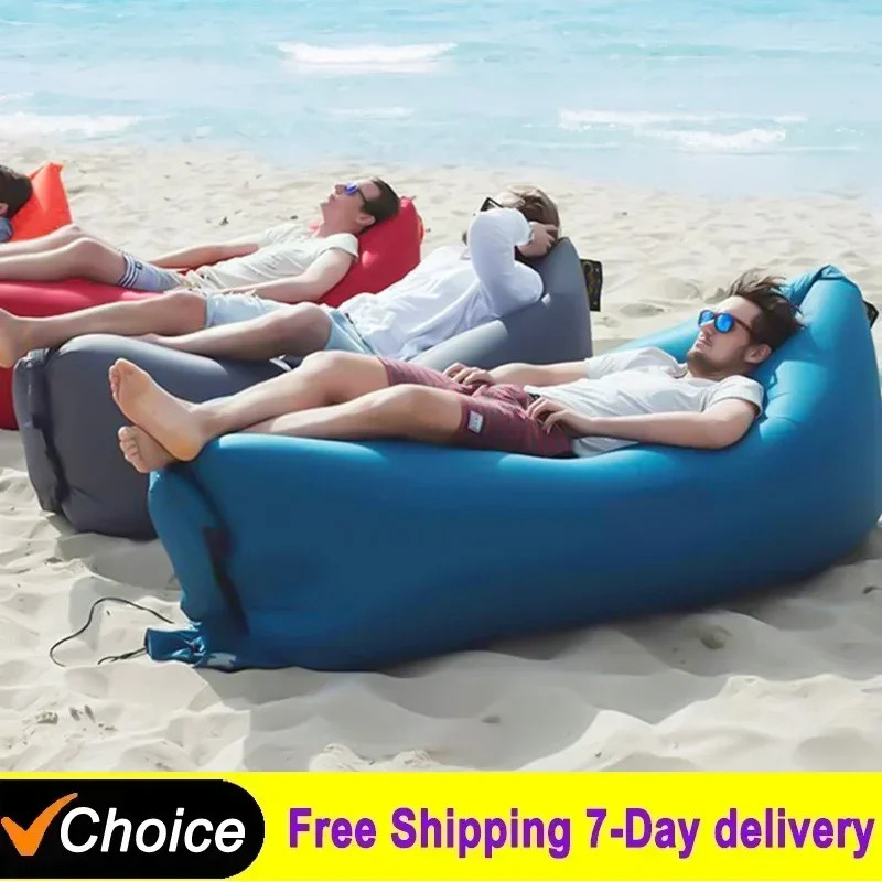 Outdoor Furniture Lowes - Sofa Tiup Portabel untuk Luar Ruangan,