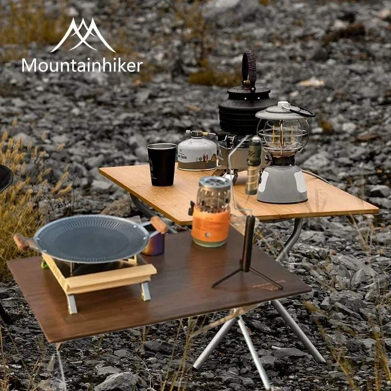 Outdoor Furniture Aluminium - Meja Camping Outdoor Portabel MOUNTAINHIKER yang