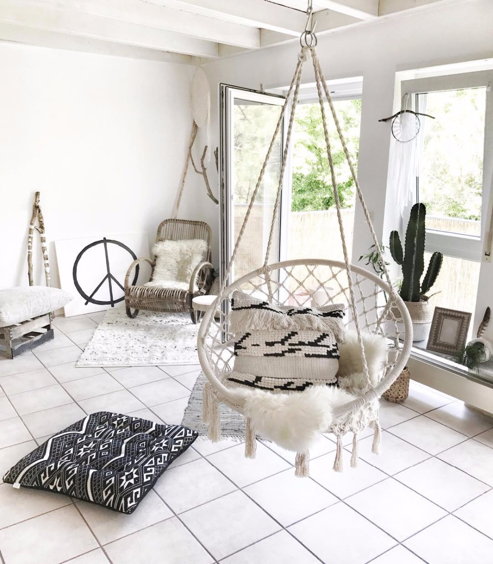 Outdoor Furniture Kids - 2025 Tempat Tidur Gantung Gantung Bulat