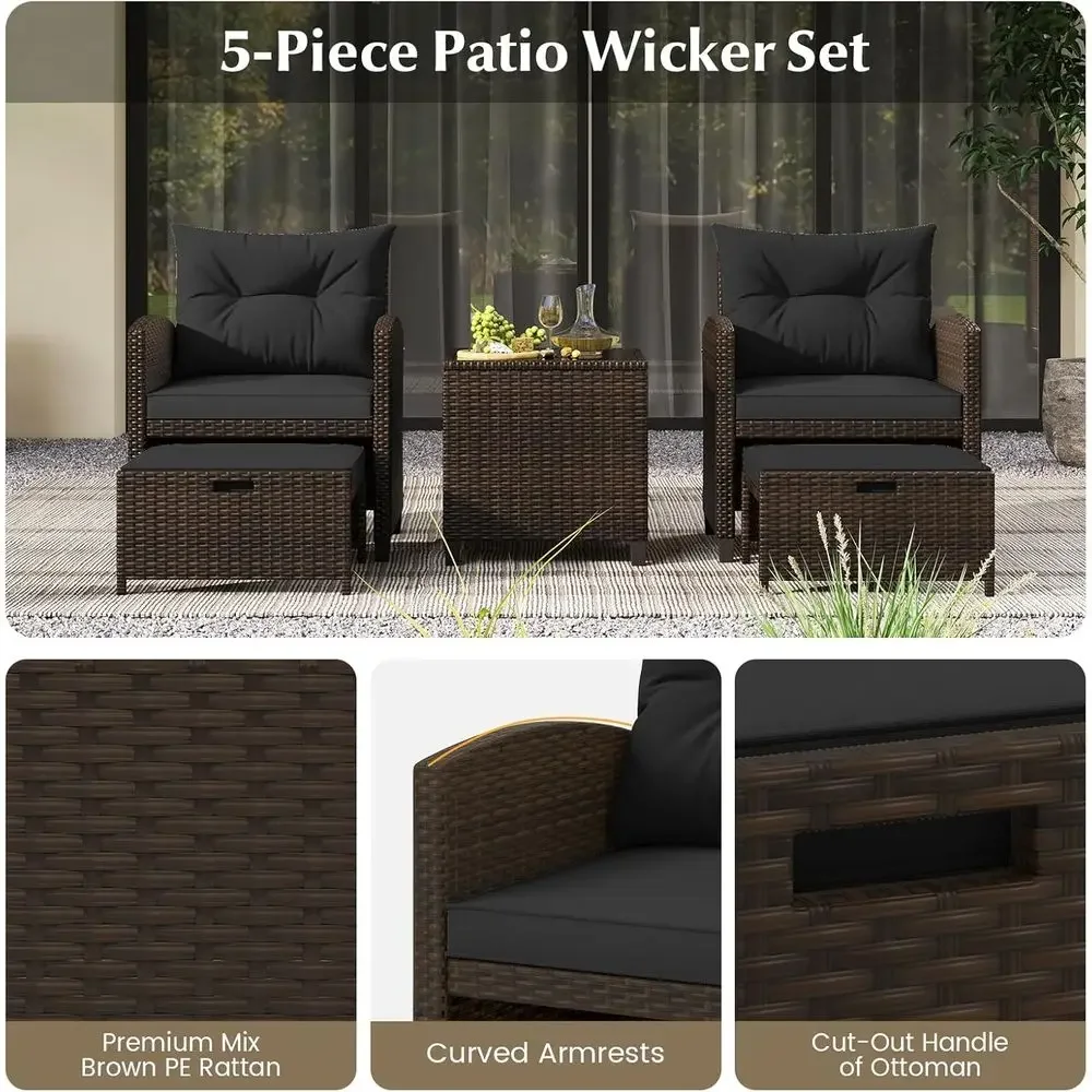 Set Furnitur Rotan Luar Ruanga - Outdoor Furniture Rattan ulasan dan harga