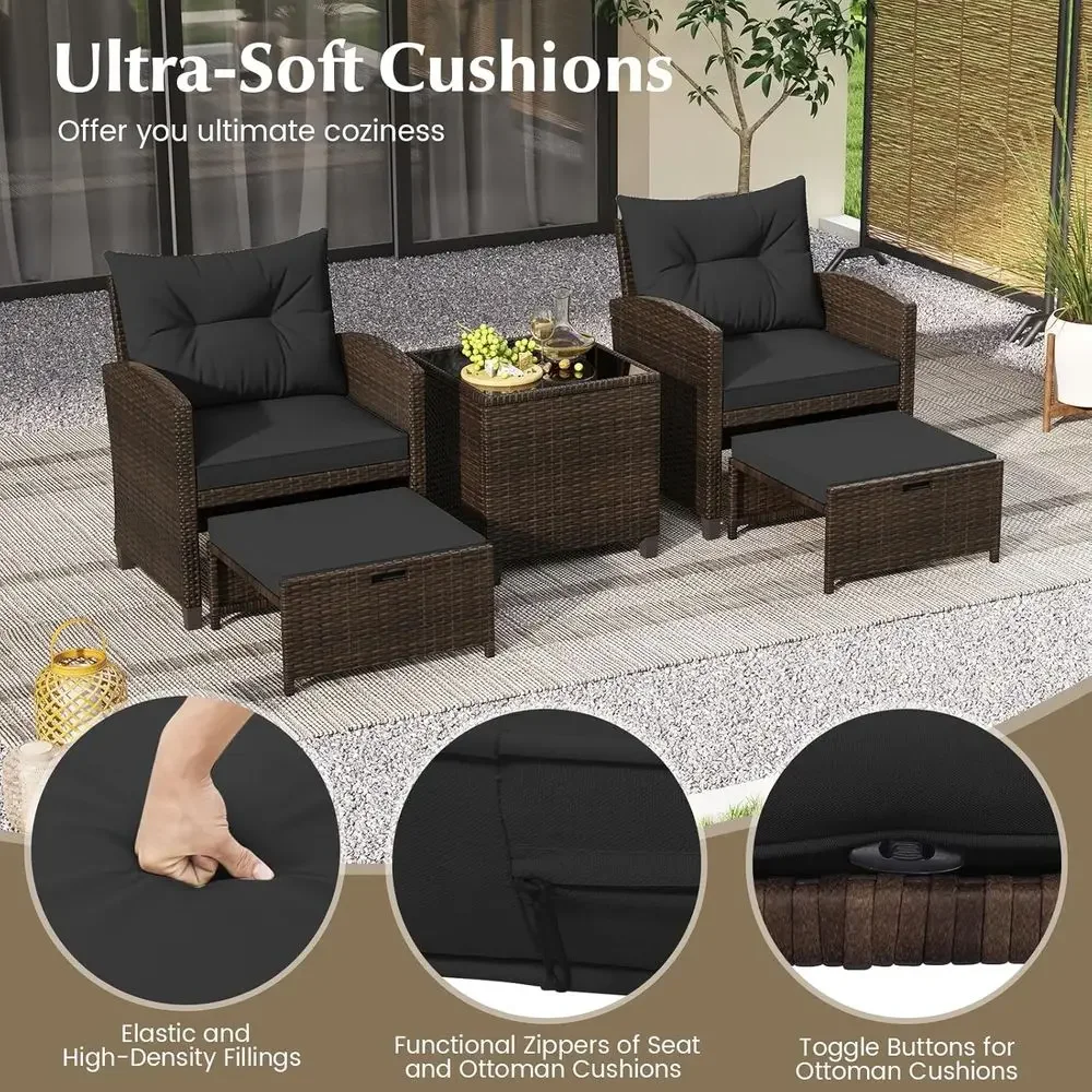 Set Furnitur Rotan Luar Ruanga - Outdoor Furniture Rattan ulasan dan harga