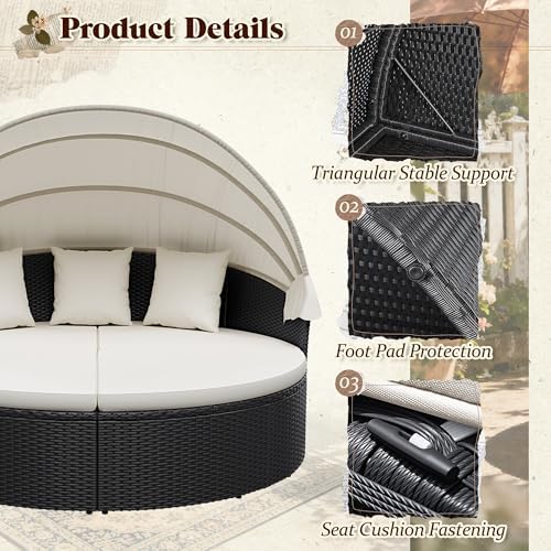 Furnitur Patio Tempat Tidur Bu - Outdoor Furniture Rattan ulasan dan harga