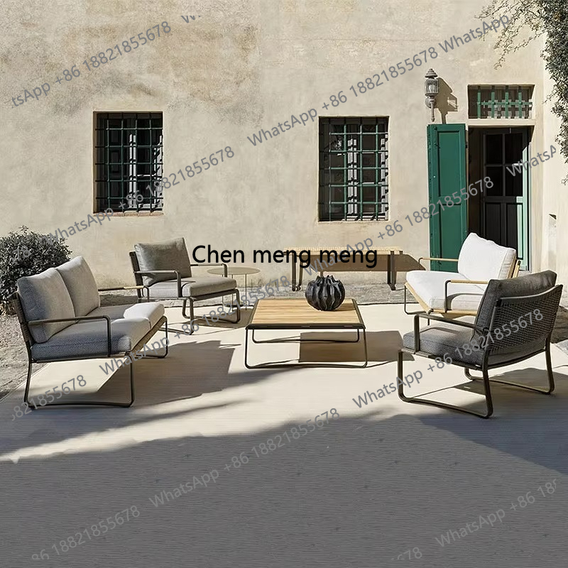 Set Sofa Anyaman Luar Ruangan  - Outdoor Furniture Restoration ulasan dan harga
