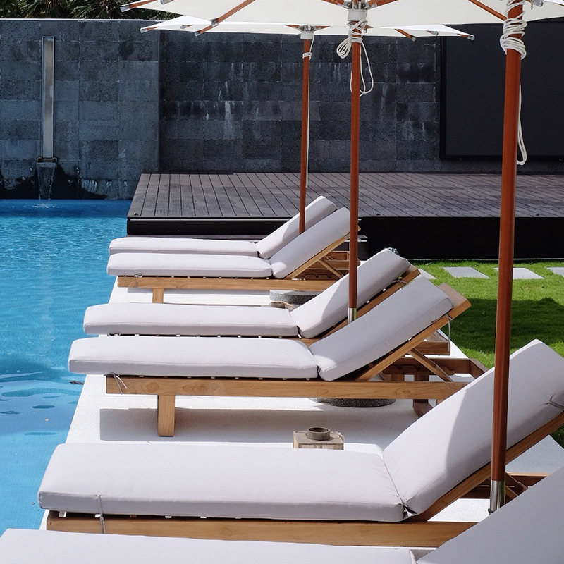 Kursi Santai Villa Modern Outd - Outdoor Furniture Teak Wood ulasan dan harga