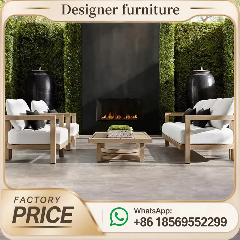 Set Sofa Kayu Jati Tahan Air u - Outdoor Furniture Teak Wood ulasan dan harga