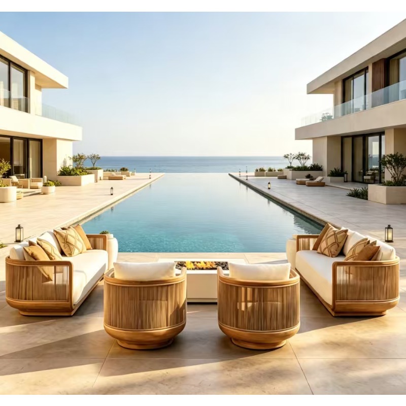 Kursi Santai Kayu Jati Tahan C - Outdoor Furniture Teak Wood ulasan dan harga