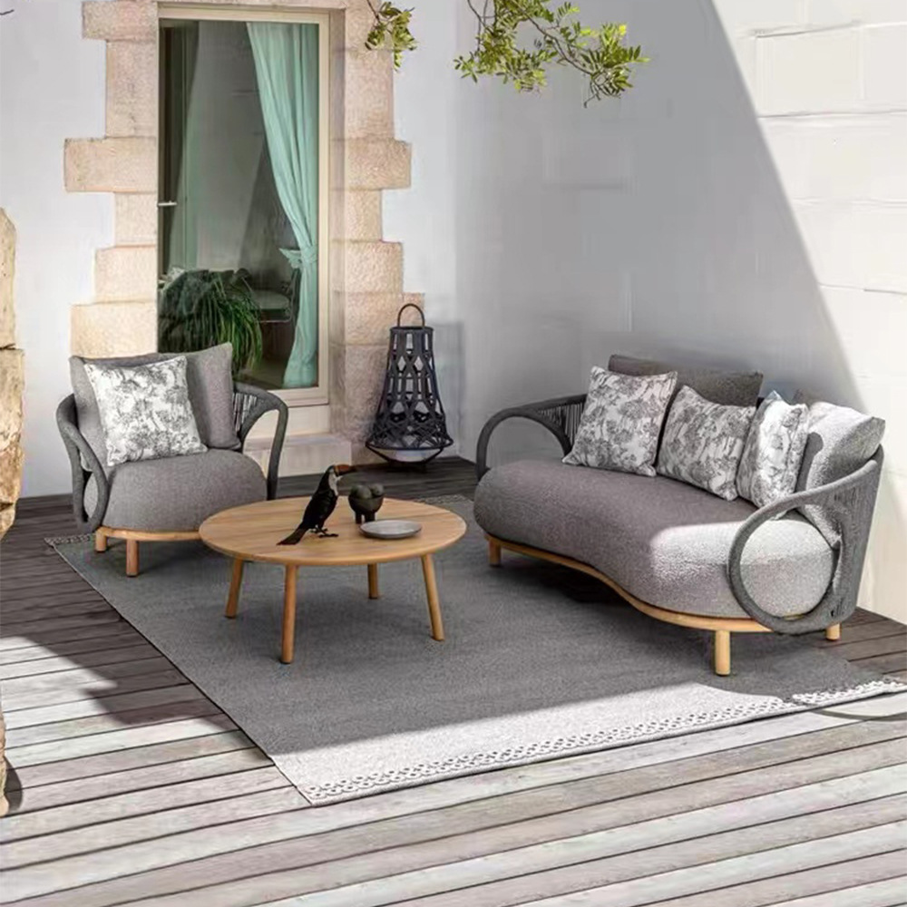 Sofa rotan luar ruangan kayu j - Outdoor Furniture Teak Wood ulasan dan harga