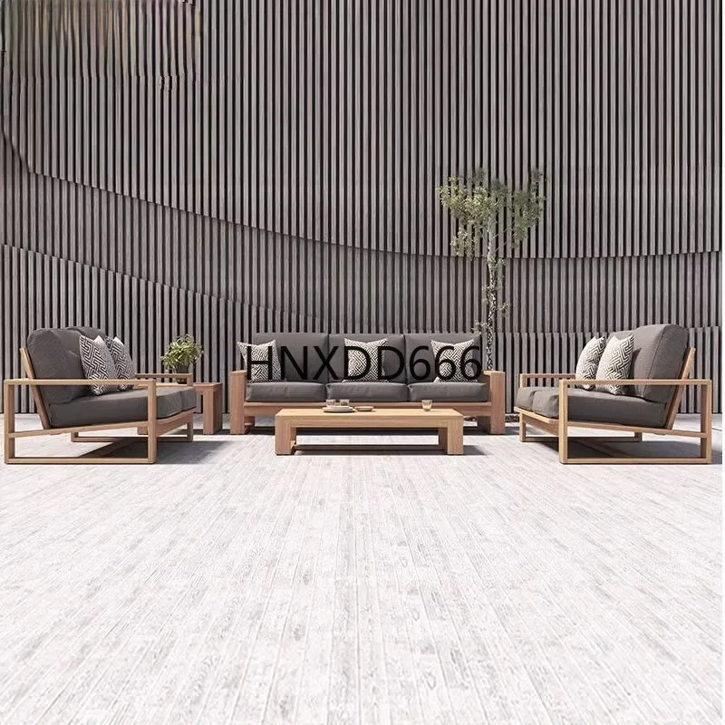 Sofa luar ruangan hotel, sofa  - Outdoor Furniture Teak Wood ulasan dan harga