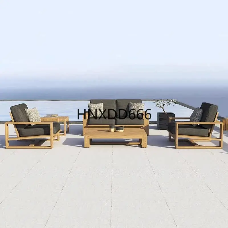 Sofa luar ruangan hotel, sofa  - Outdoor Furniture Teak Wood ulasan dan harga