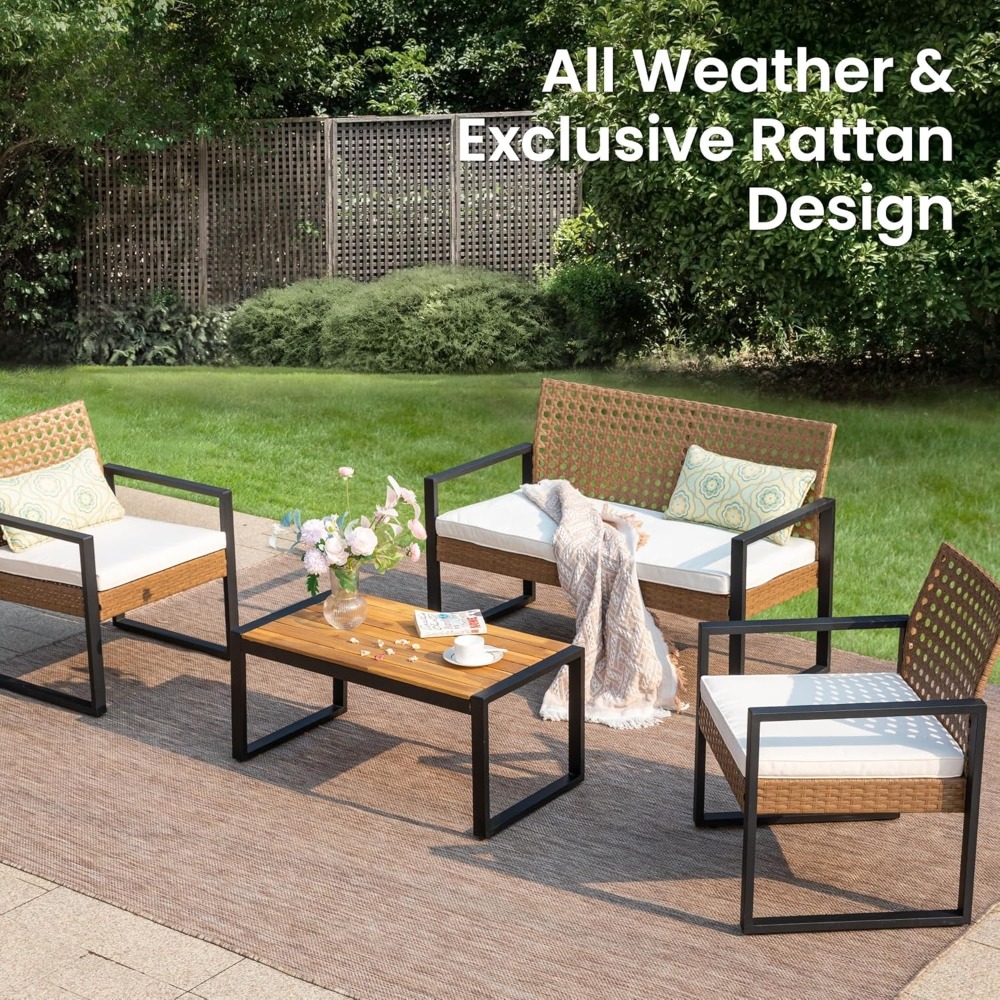 Set Furnitur Rotan Teras untuk - Outdoor Furniture Rattan ulasan dan harga