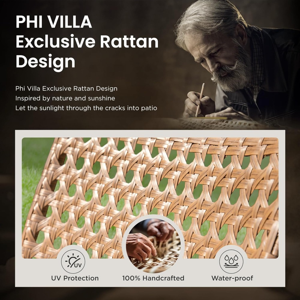 Set Furnitur Rotan Teras untuk - Outdoor Furniture Rattan ulasan dan harga