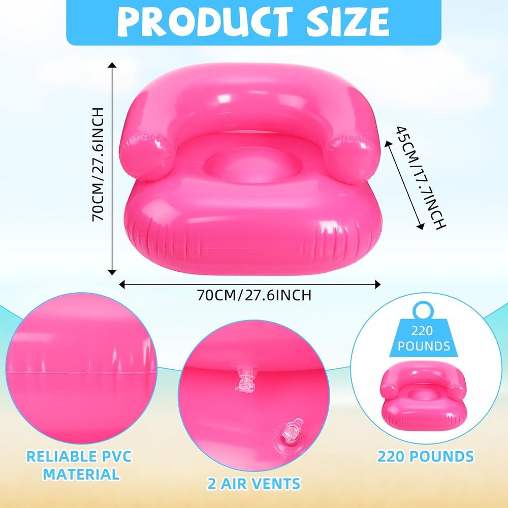 4 Buah Kursi Tiup Anak 28 Inci - Outdoor Furniture Kids ulasan dan harga