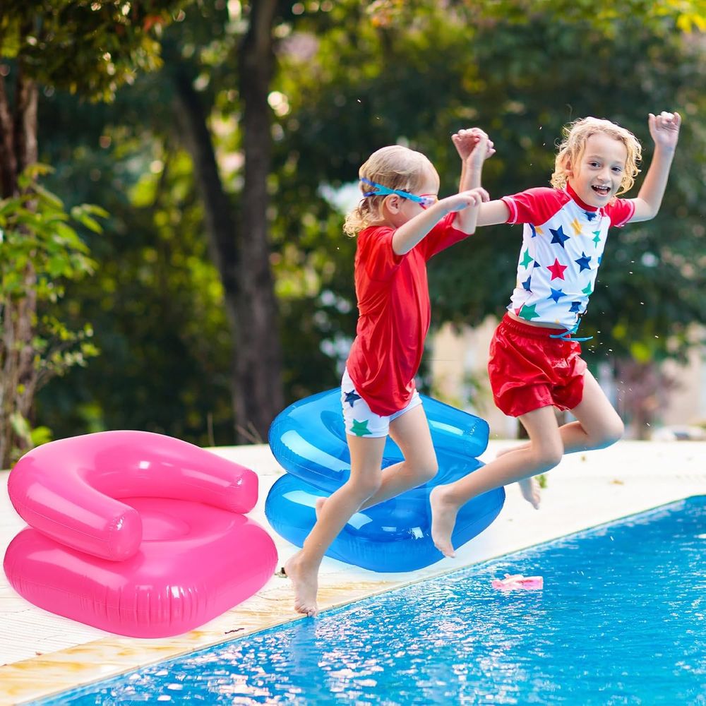 4 Buah Kursi Tiup Anak 28 Inci - Outdoor Furniture Kids ulasan dan harga