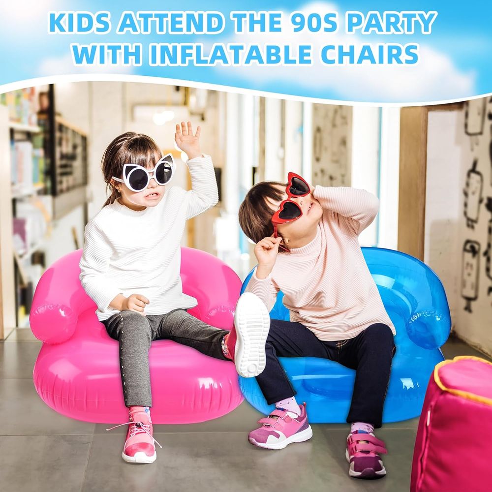 4 Buah Kursi Tiup Anak 28 Inci - Outdoor Furniture Kids ulasan dan harga