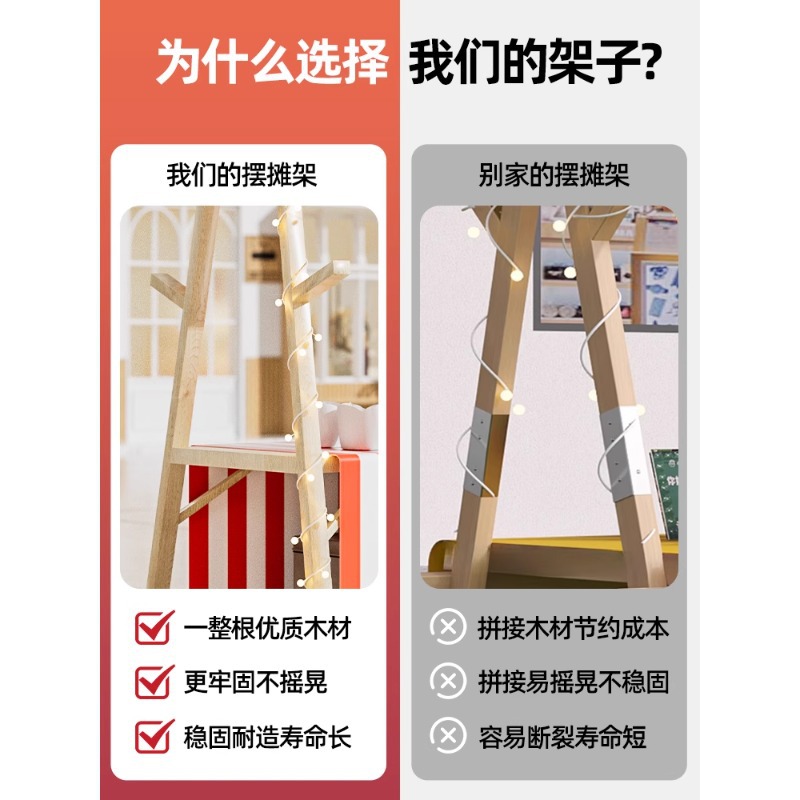 Stan pajangan pasar kayu porta - Outdoor Furniture Vendors ulasan dan harga