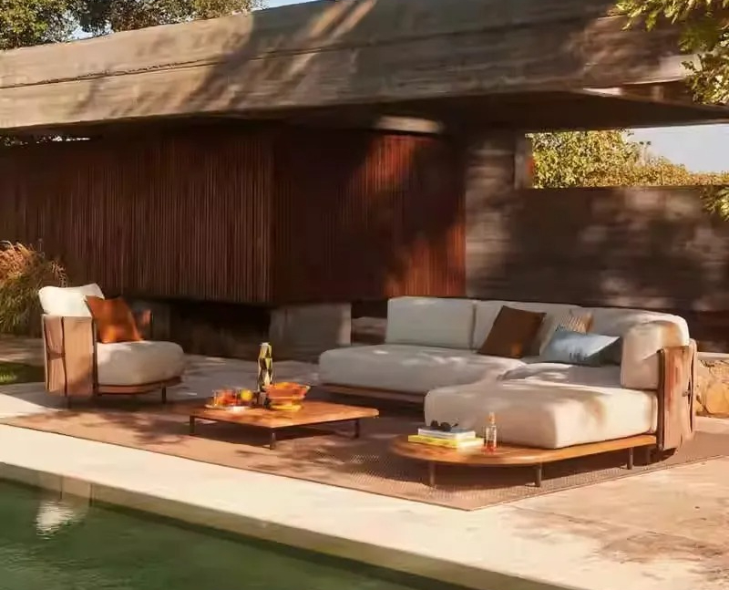 Sofa rotan luar ruangan bergay - Outdoor Furniture Rattan ulasan dan harga