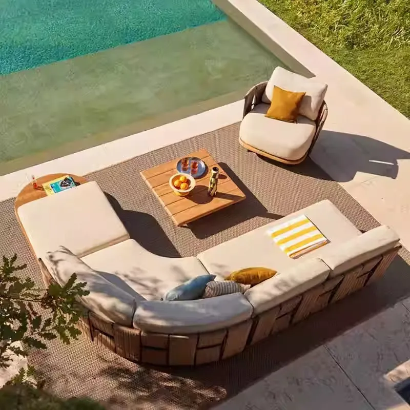 Sofa rotan luar ruangan bergay - Outdoor Furniture Rattan ulasan dan harga
