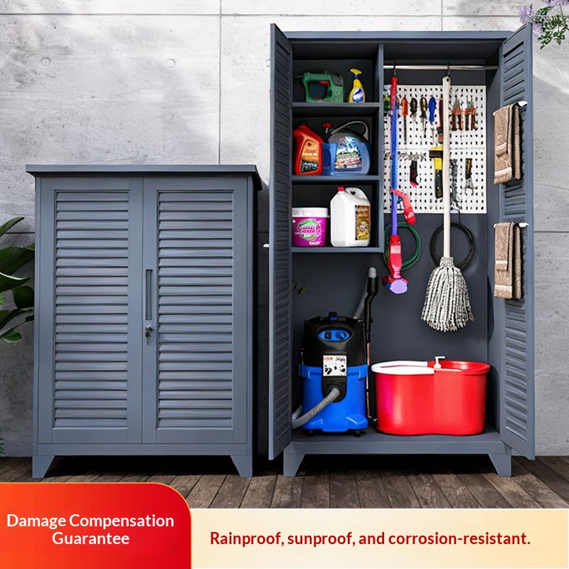Lemari Penyimpanan Luar Ruanga - Outdoor Furniture Aluminium ulasan dan harga