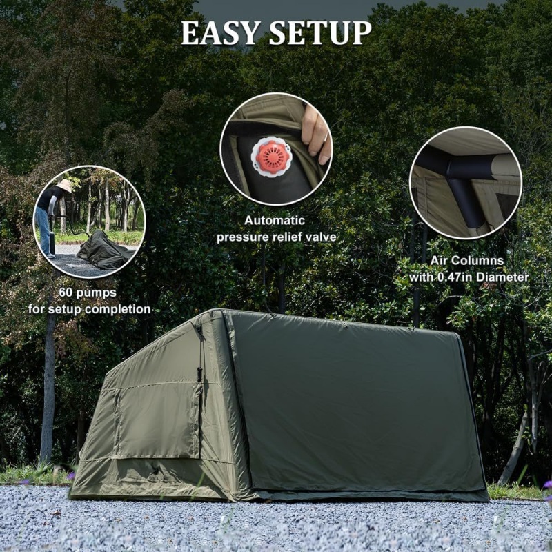 Tenda Camping Otomatis Tiup un - Outdoor Furniture Modern ulasan dan harga