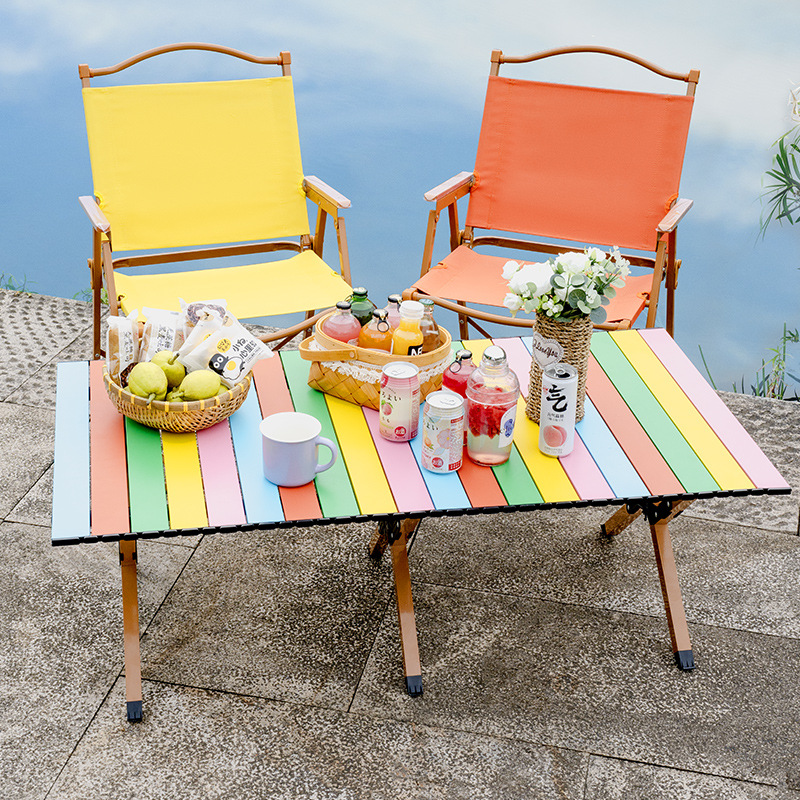 Kursi Kermit Warna-warni, Meja - Outdoor Furniture Vendors ulasan dan harga