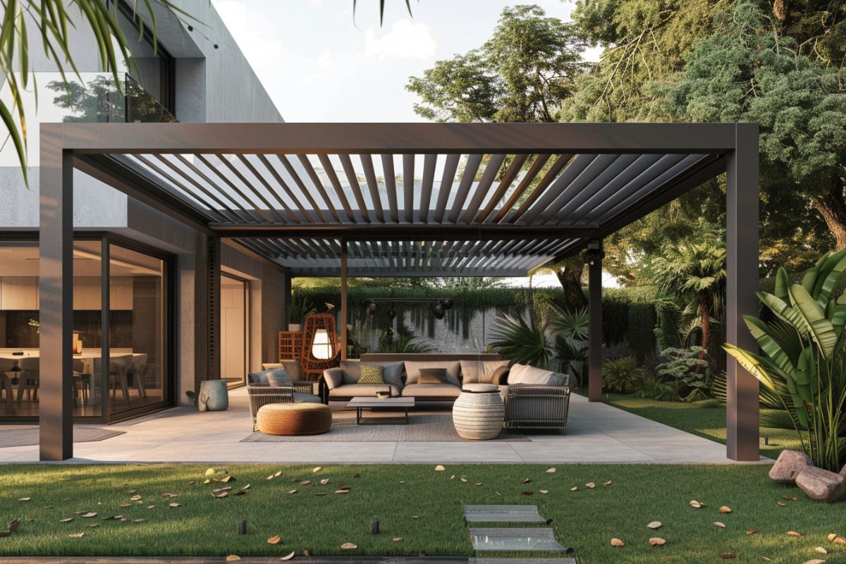 Gazebo Persegi Panjang dari Al - Outdoor Furniture For Pool ulasan dan harga