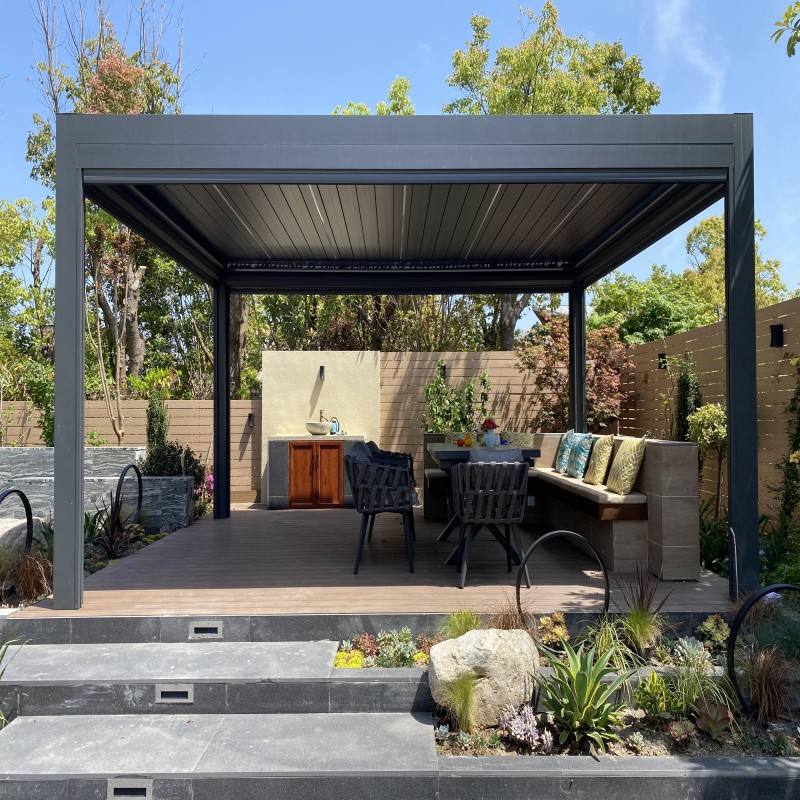 Gazebo Persegi Panjang dari Al - Outdoor Furniture For Pool ulasan dan harga