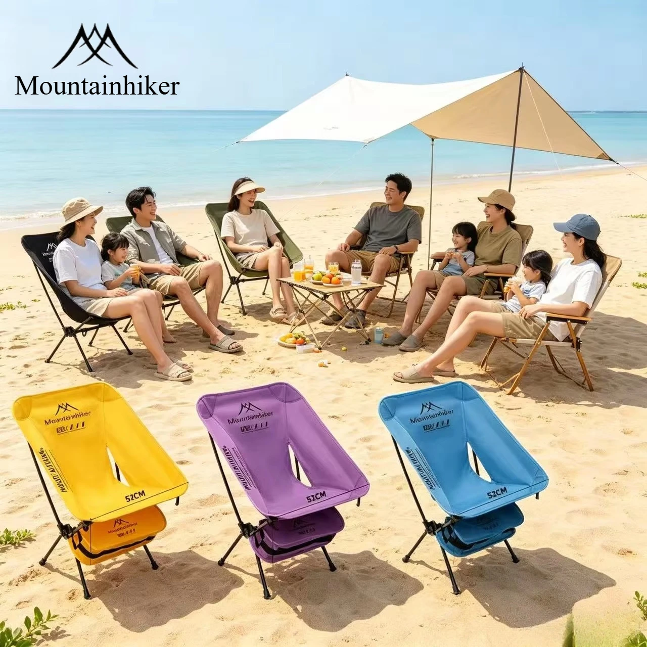 Kursi Lipat Ultra Ringan dari  - Outdoor Furniture Yellow ulasan dan harga