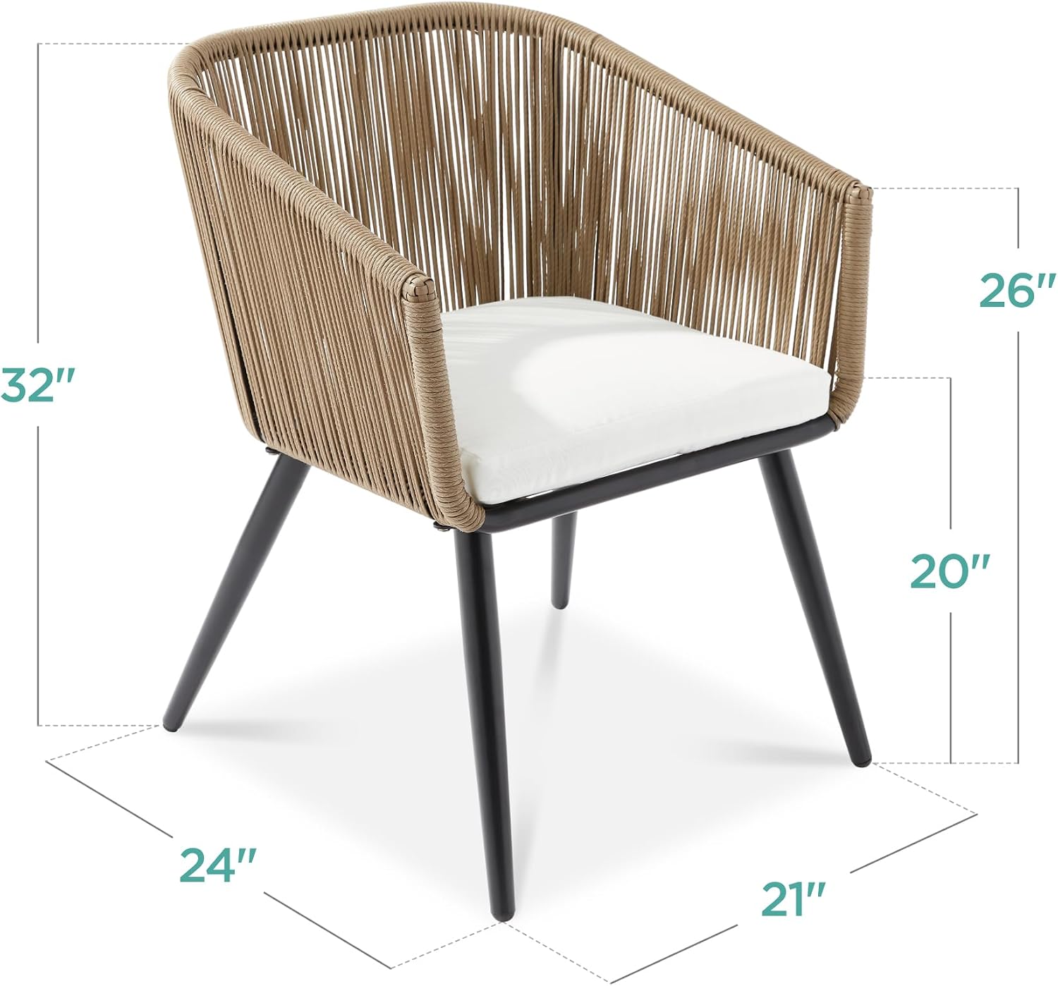Kursi Makan Teras Rotan Luar R - Outdoor Furniture Rattan ulasan dan harga