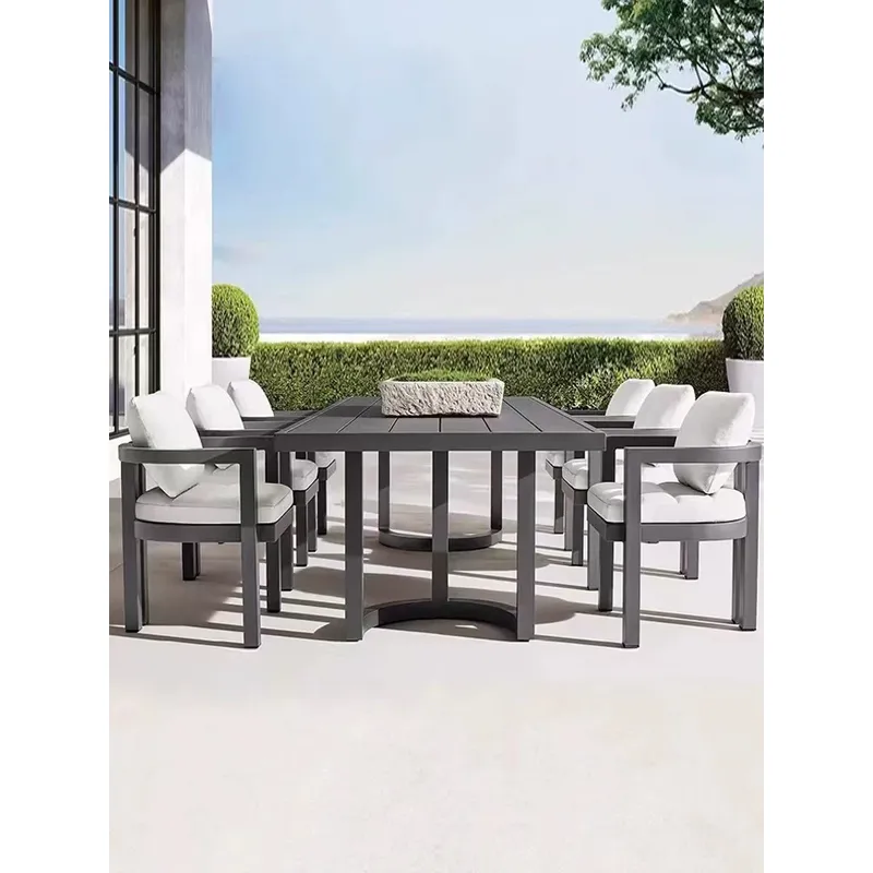 Set Meja Makan Kayu Jati Nordi - Outdoor Furniture Teak Wood ulasan dan harga