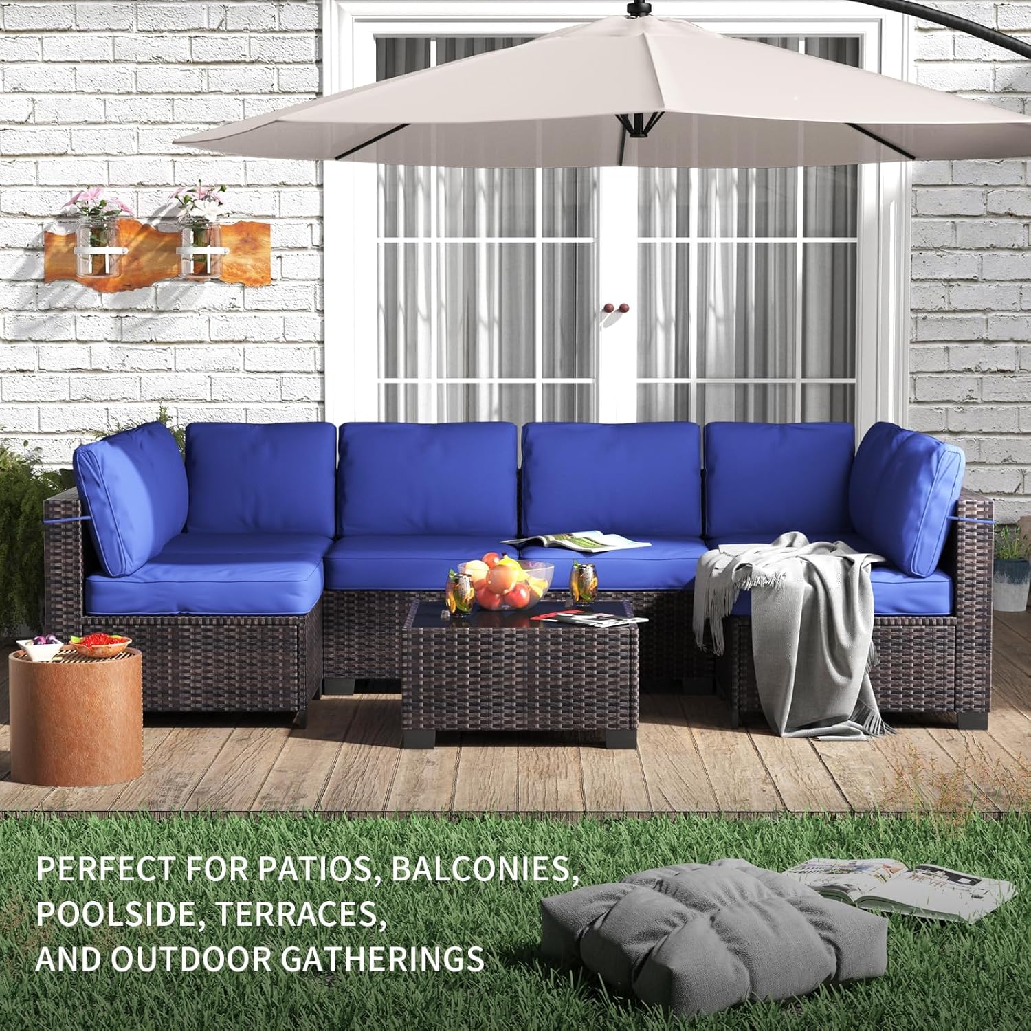 Set Furnitur Luar Ruangan Modu - Outdoor Furniture Rattan ulasan dan harga