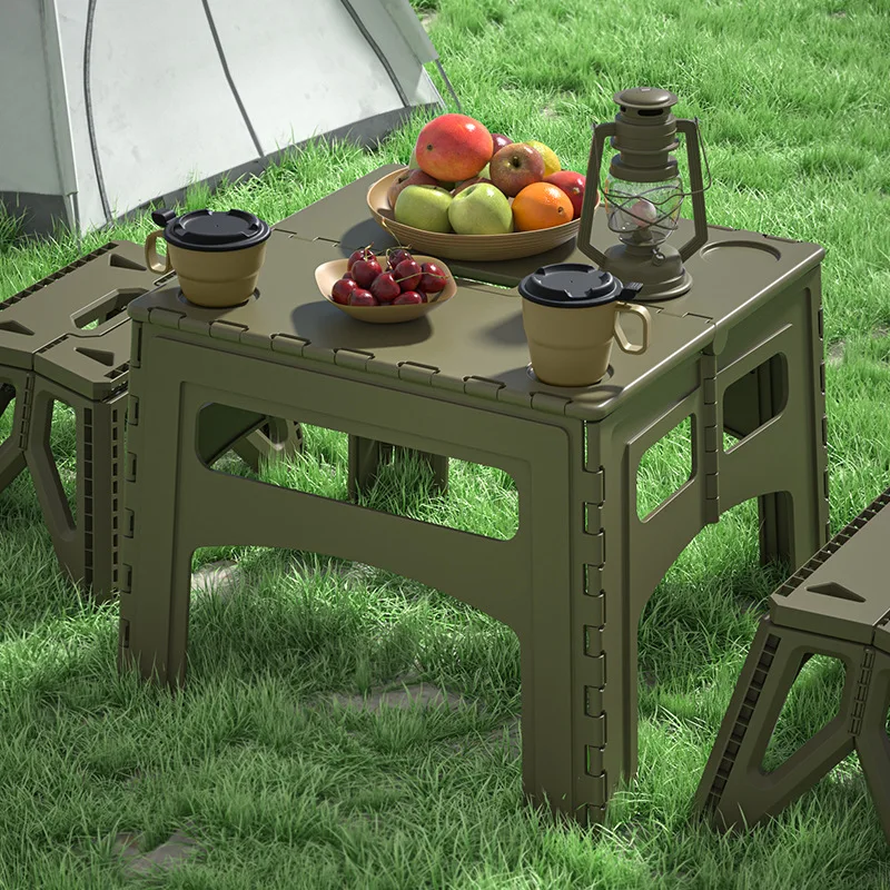 Meja Lipat Portabel Plastik un - Outdoor Furniture Exhibition ulasan dan harga