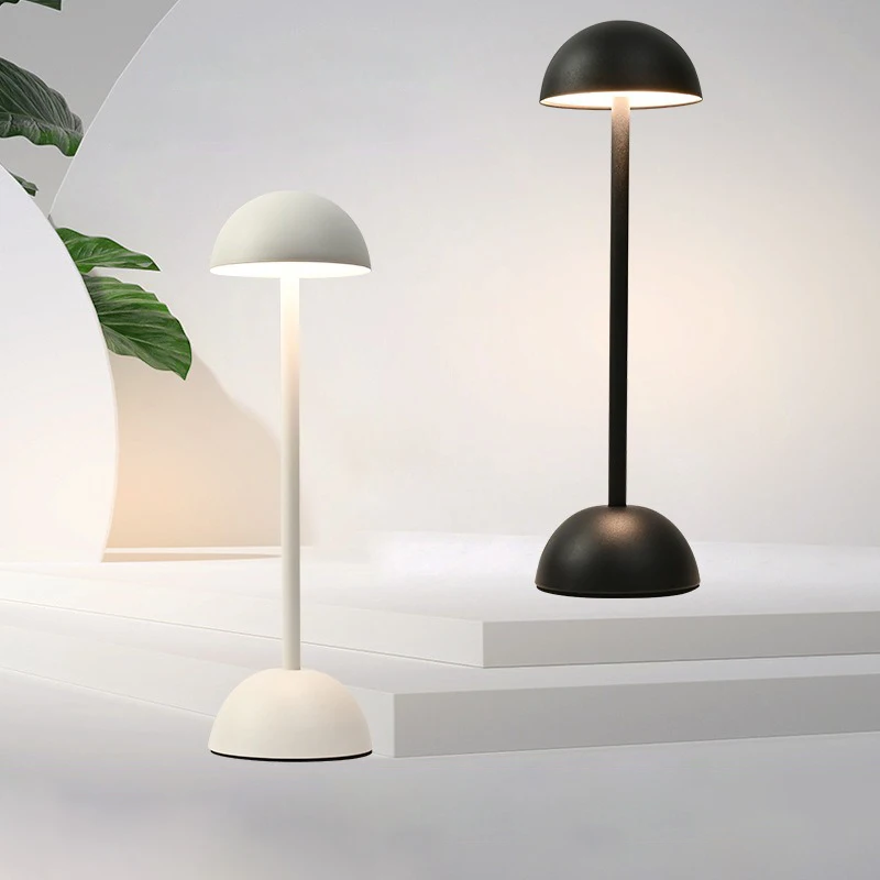 Lampu meja jamur Nordik, LED s - Outdoor Furniture Modern ulasan dan harga