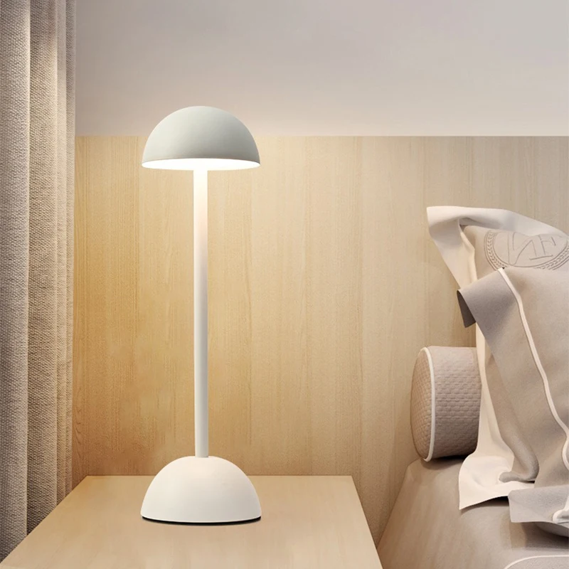 Lampu meja jamur Nordik, LED s - Outdoor Furniture Modern ulasan dan harga