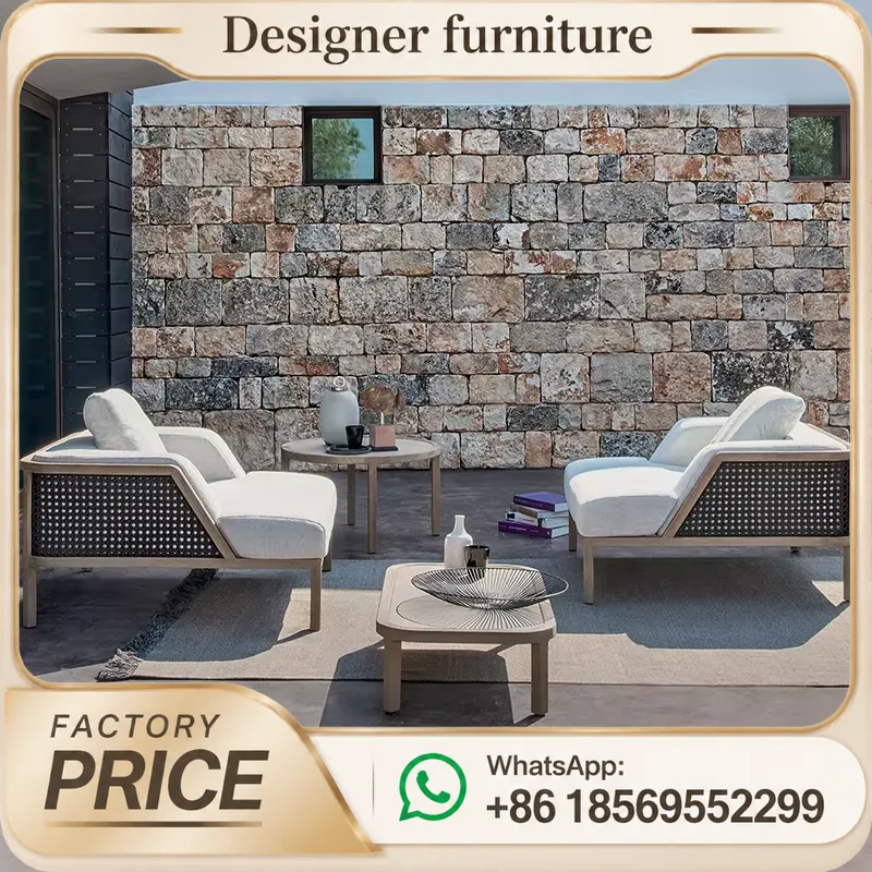 Set Sofa Kayu Jati Outdoor Any - Outdoor Furniture Teak Wood ulasan dan harga