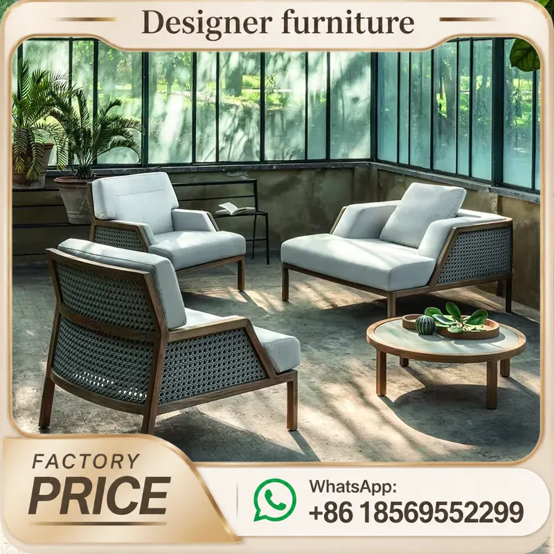 Set Sofa Kayu Jati Outdoor Any - Outdoor Furniture Teak Wood ulasan dan harga