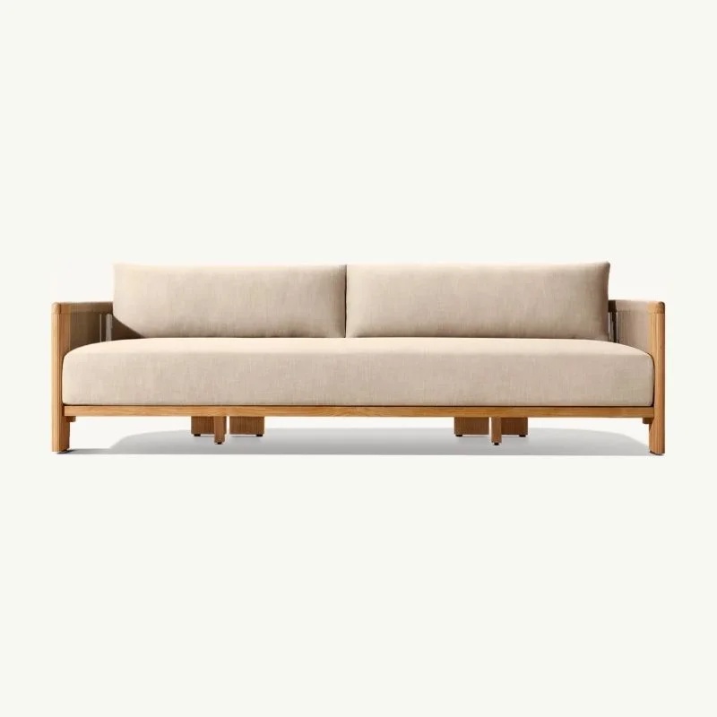 Set Sofa Taman Mewah dari Kayu - Outdoor Furniture Teak Wood ulasan dan harga